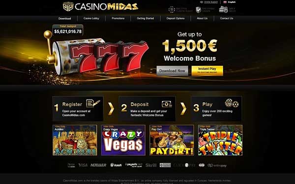 Casino Midas Exclusive Bonus