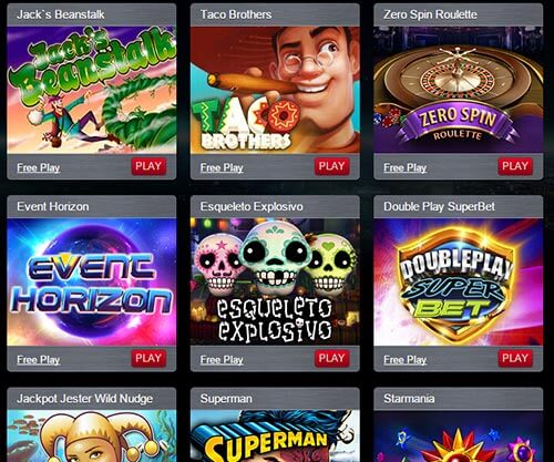 Cosmik Casino Games